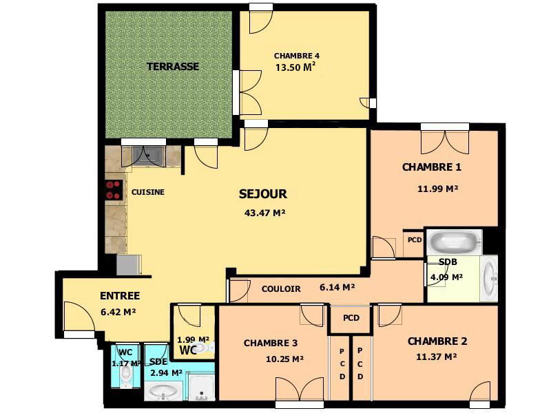 Colocation Cergy 142979