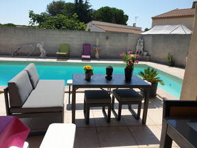 A LOUER STUDIO 38m2 + Terrasse 25m2 + Piscine Privée