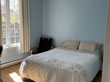 Gedeelde woning te huur in Montréal - foto 1 : Slaapkamer-1