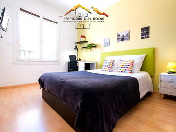 Roomlala | Furnished room shared - Center/station - air conditioning - Terraces