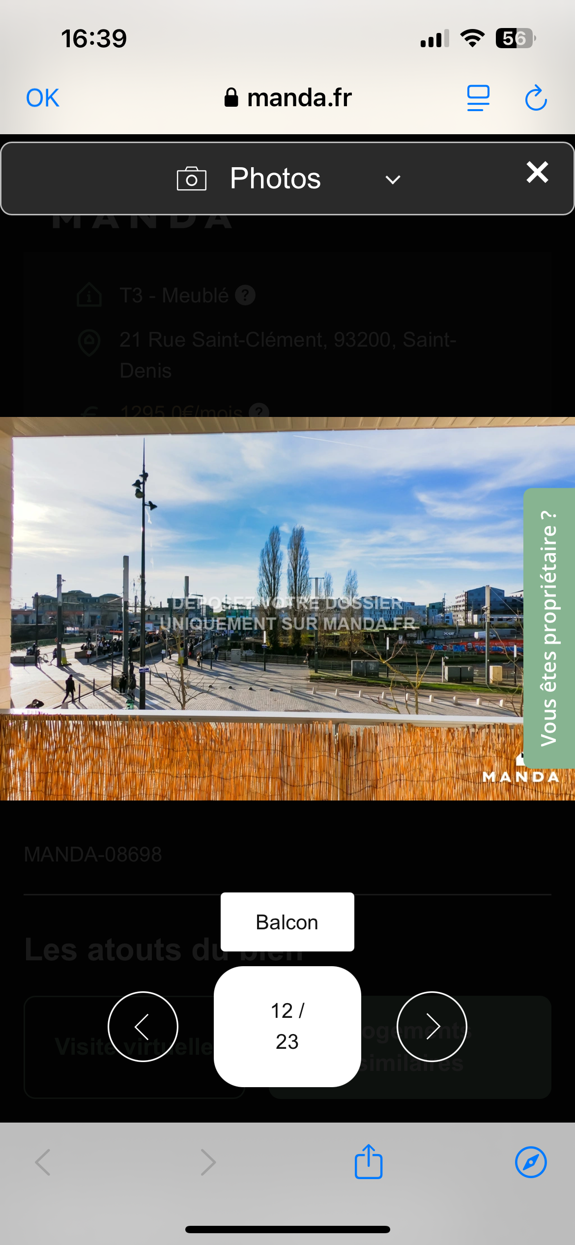 Colocatie Saint-Denis 529316