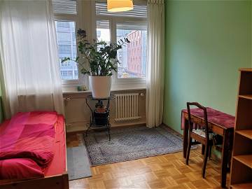 Roomlala | Geräumiges Zimmer Im HUG-Viertel In Der Nähe Von Geschäften