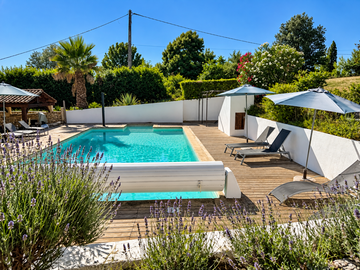 Logement entier à louer à Monestier - photo 15 : piscine-15