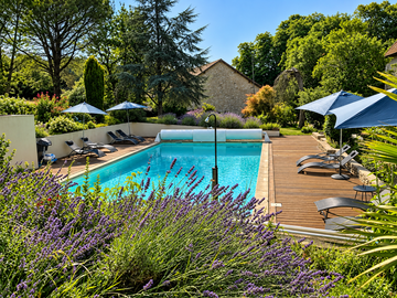Logement entier à louer à Monestier - photo 16 : piscine-16