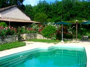 Ländliches Cottage Für 14 Personen Mit Privatem Pool