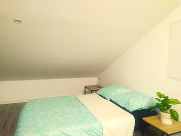 Roomlala | Gran suite abuhardillada entre Lyon y Villefranche