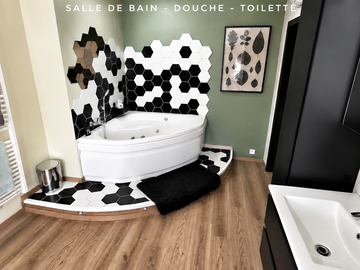 Wohngemeinschaft zur Miete in Colfontaine - Foto 9 : Badezimmer-9