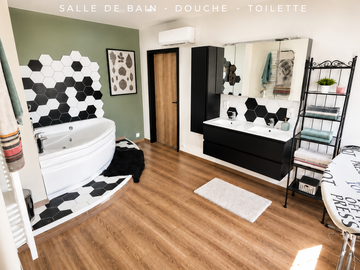 Wohngemeinschaft zur Miete in Colfontaine - Foto 12 : Badezimmer-12