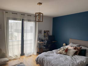 Großes, ruhiges Zimmer, 18 m2, voll ausgestattet