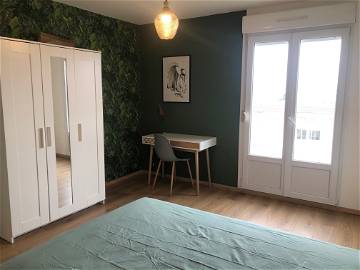 Roomlala | Grande Chambre Chic Proche Gare & Centre-ville *Wifi*