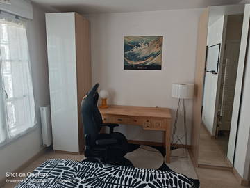 Chambre chez l'habitant à louer à La Garenne-Colombes - photo 1 : chambre-1
