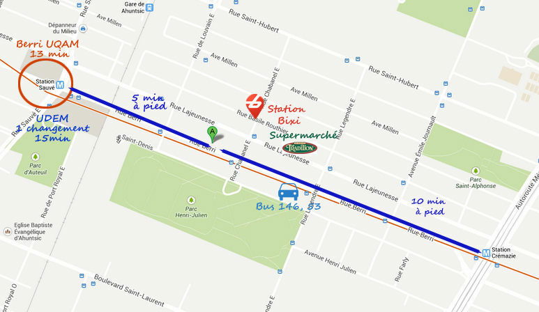 Colocatie Montréal 81053