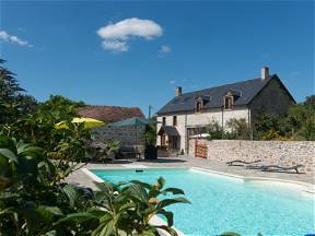 Guest Room In Creuse Relaxation Area