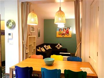 Roomlala | Habitación amoblada disponible en compañero de piso para estudiantes