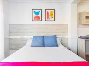 Habitacion Amueblada Con Balcón Y Baño Privado