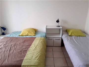 Roomlala | Habitación amueblada para 2 personas en T3 para compartir.