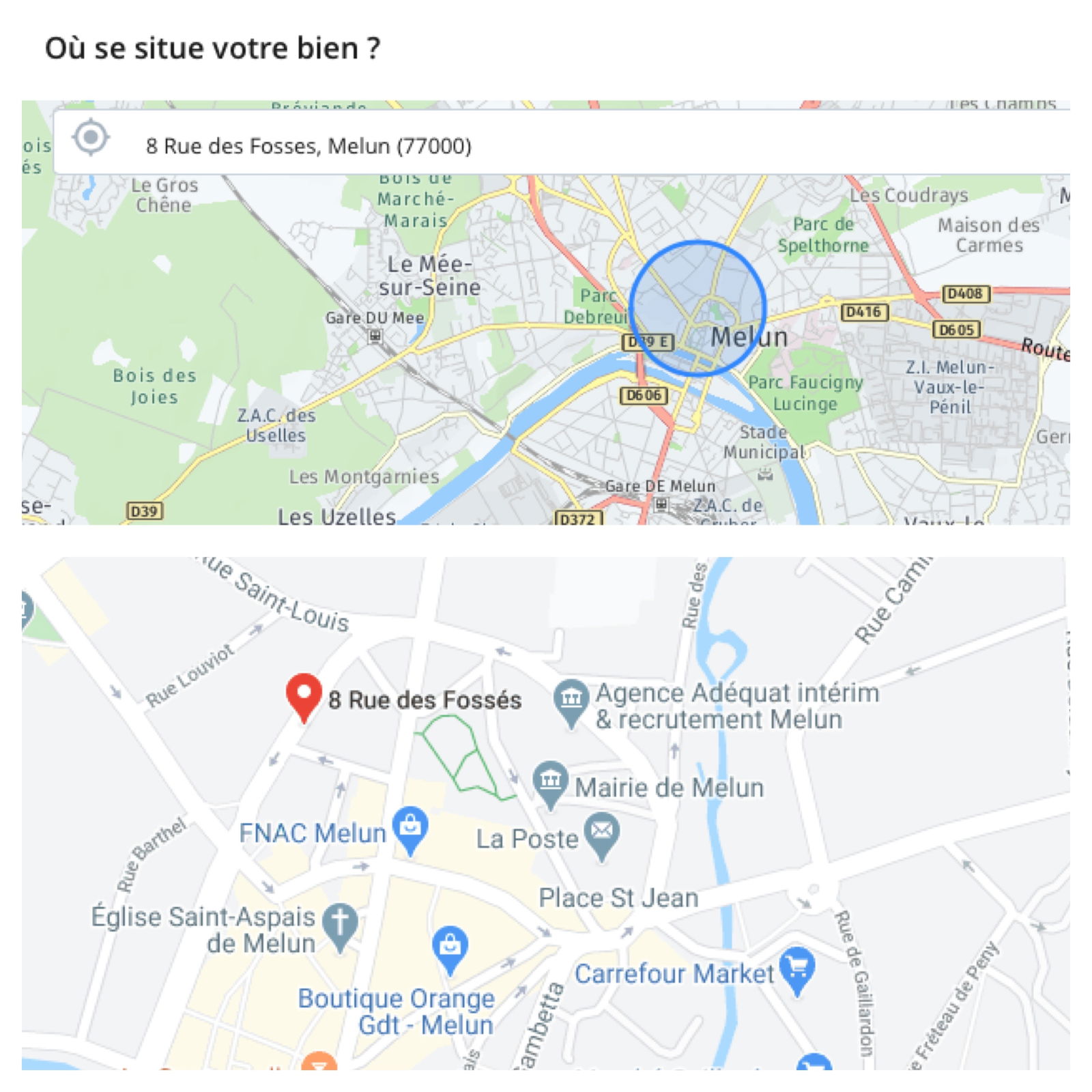 Colocación Melun 246411