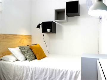 Roomlala | Habitación Con Cama Doble En Atico En Gracia (RH17-R5)