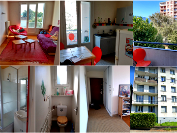 Roomlala | Habitación disponible con balcón en alojamiento compartido para estudiantes universitarios.