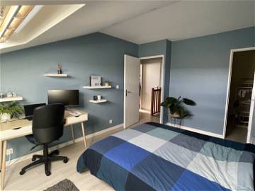 Roomlala | Habitación en alquiler - cerca de París - ideal estudiante