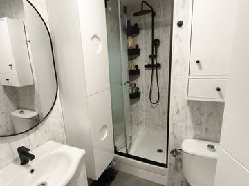 Unterkunft beim Gastgeber à louer à Alcobendas - Badezimmer-4