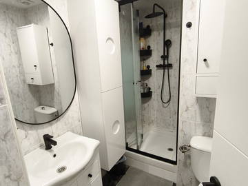 Unterkunft beim Gastgeber à louer à Alcobendas - Badezimmer-7