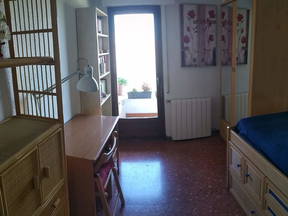 Habitacion Individual  Muy Tranquila, En Casa De Familia. Ga