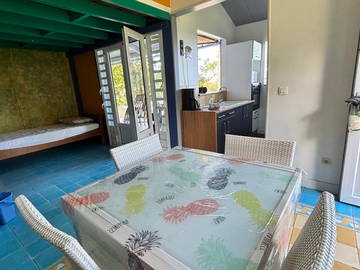 Logement entier à louer à Deshaies - photo 17 : salle à manger-17