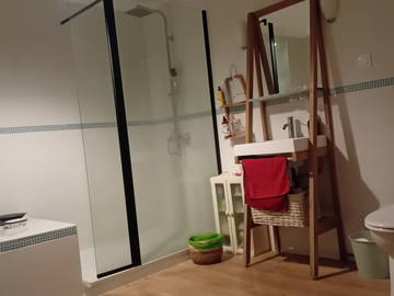 Chambre chez l'habitant à louer à Neussargues-Moissac - photo 5 : salle de bain-5