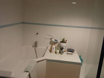 Chambre chez l'habitant à louer à Neussargues-Moissac - photo 7 : salle de bain-7