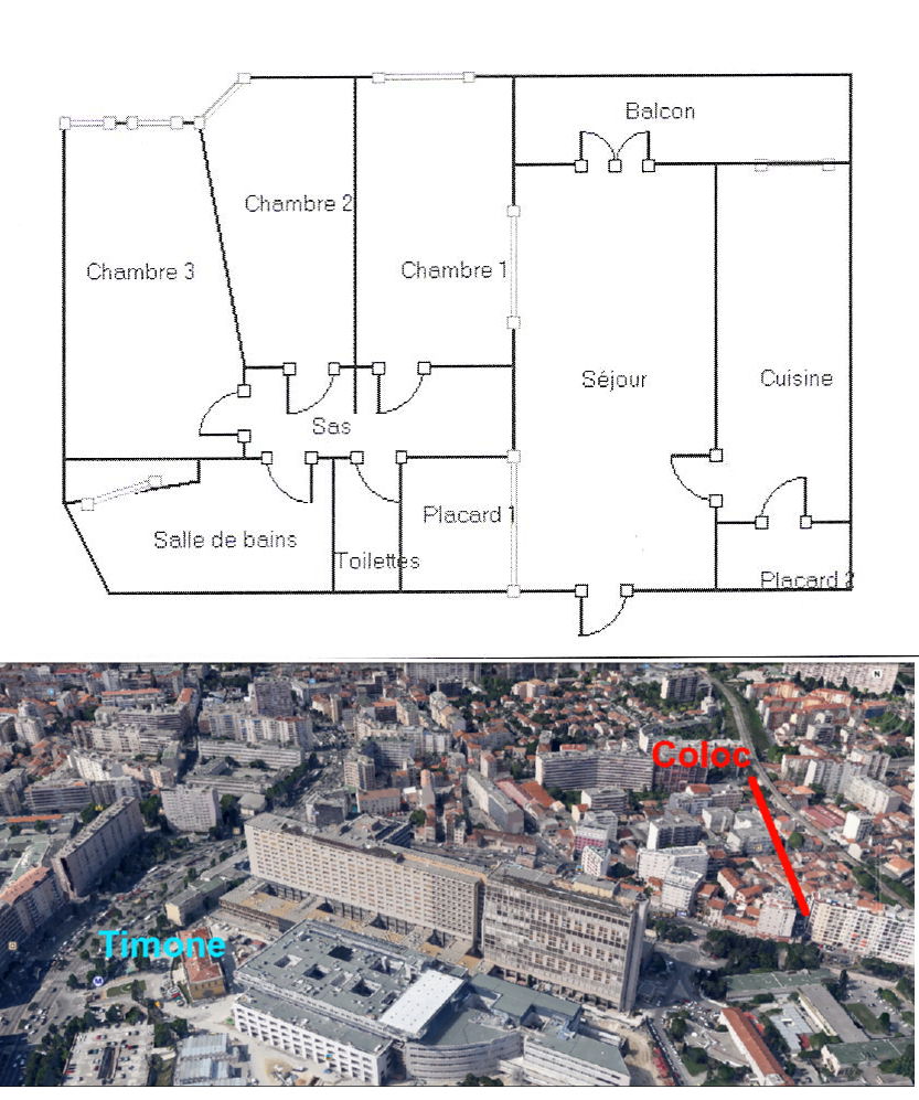 Colocation Marseille 83986