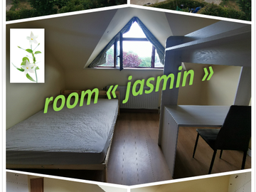 Roomlala | #Jasmin Room Calmo e Brilhante Louvain-la-Neuve