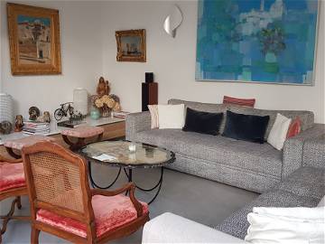 Roomlala | JO 2024:Location chambre+salle de bains 3 personnes COLOMBES