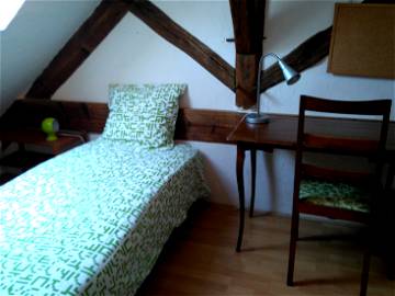 Roomlala | Kleines Zimmer Unter Dem "grünen" Dachboden