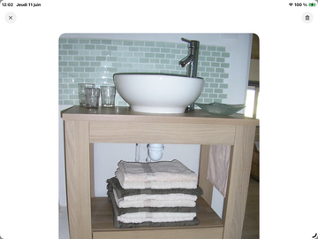 Chambre chez l'habitant à louer à Saint-Martial-De-Vitaterne - photo 8 : salle de bain-8