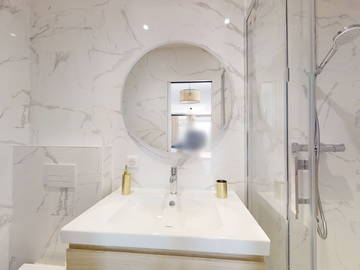 Chambre chez l'habitant à louer à Mérignac - photo 3 : salle de bain-3