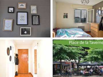 Roomlala | Large, bright 2-bedroom shared apartment in the heart of the city, Palais des Congrès