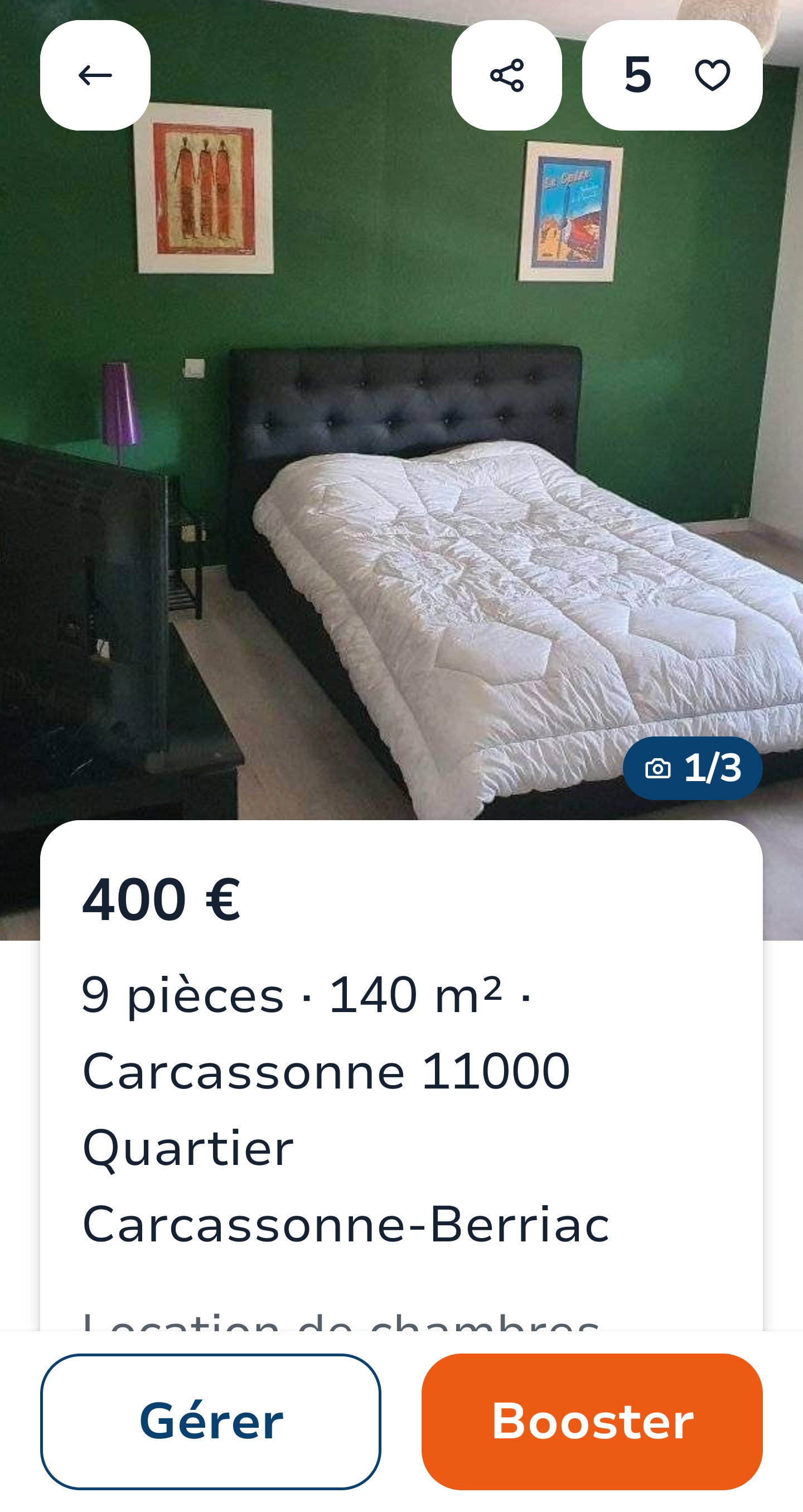 Homestay Carcassonne 667512