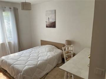 Roomlala | Location Chambre Meublée Sur Nîmes (maison Avec Piscine)