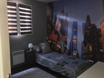 Chambre chez l'habitant à louer à Vénissieux - photo 1 : chambre-1