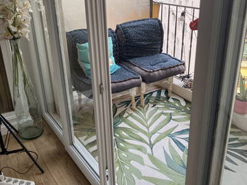 Chambre chez l'habitant à louer à Le Cannet - photo 15 : balcon-15