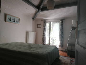 Gesamte Unterkunft zur Miete in Thomery - Foto 1 : Schlafzimmer-1