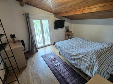 Unterkunft beim Gastgeber zur Miete in Le Péage-De-Roussillon - Foto 3 : Schlafzimmer-3