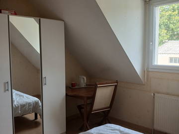 Unterkunft beim Gastgeber zur Miete in Redon - Foto 2 : Schlafzimmer-2