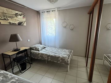 Unterkunft beim Gastgeber zur Miete in Toulouse - Foto 2 : Schlafzimmer-2
