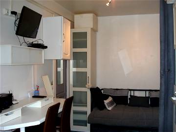 Roomlala | Luxuriös ausgestattetes Studio in der Nähe von Porte Dorée, Vincennes, ruhig