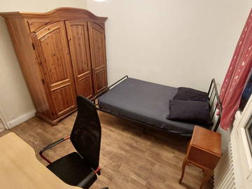 Chambre chez l'habitant à louer à Villeurbanne - photo 1 : chambre-1