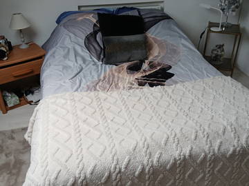 Chambre chez l'habitant à louer à Estaires - photo 2 : chambre-2