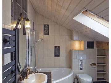 Chambre chez l'habitant à louer à Excenevex - photo 14 : salle de bain-14