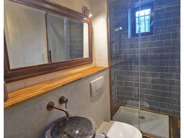 Chambre chez l'habitant à louer à Excenevex - photo 15 : salle de bain-15